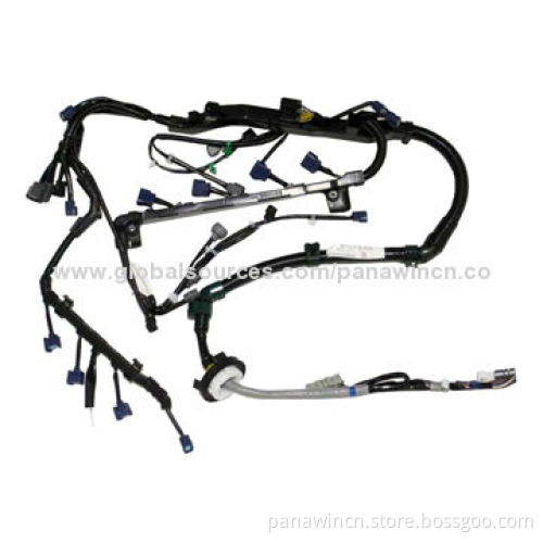 Automobile and motorcycle wire harness assembly